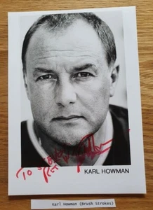 KARL HOWMAN Autograph Signature 7"x5" photo Brush Strokes Eastenders - Picture 1 of 1