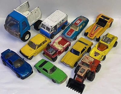 Matchbox Lesney England Diecast Lote de 11 Vintage Años 70 Zylmex, Budd-L, Motormax Foto 1 de 4