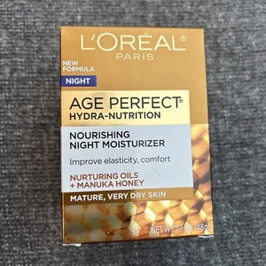 Nuevo Bálsamo Hidratante Noche Miel Nutrition L’Oréal Age Perfect Hydra Nutrition - Tarro de 1,7 OZ - Imagen 1 de 4