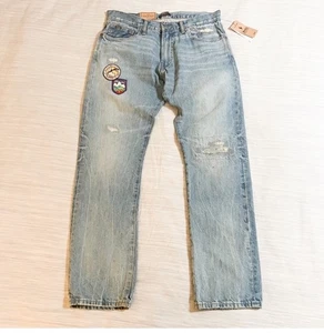 Polo Ralph Lauren RLPC SKI CLUB Varick Slim Straight Denim Jeans 38x32 - Bild 1 von 13