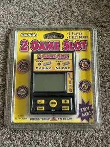 RADICA 2 GAME SLOT MODEL 1374 CS2BA ONE PLAYER W/ 2 SLOT Casino - New/Sealed - Bild 1 von 2