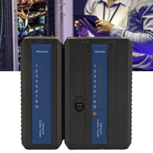 Network Cable Tester Quick Or Standard Mode PoE Burn Out Proof Auto Sleep Li SAL - Afbeelding 1 van 22