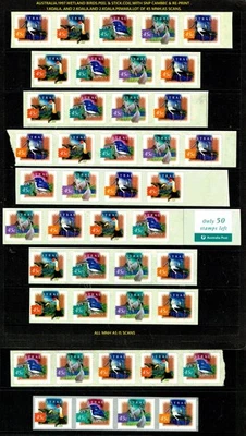 AUSTRALIA.1997. WETLAND BIRDS PEEL & STICK. X 45.1 KOALA 2. KOALA ETC SEE SCANS. - Image 1 of 2