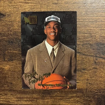 Fleer Metal Fresh Foundation 1996-97 Stephon Marbury #134 novato radiocontrol Foto 1 de 4