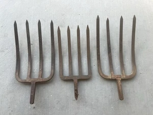 3 HECKGABELKÖPFE - Einer hat eine gebogene Gabel - Verkauf wie besehen - Bild 1 von 11