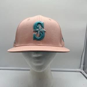 Seattle Mariners New Era Rosa Aqua Undervisor 9FIFTY Snapback 2023 Juego de Estrellas - Imagen 1 de 6
