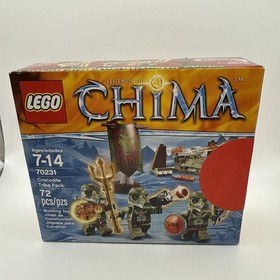 LEGO LEGENDS OF CHIMA - Crocodile Tribe Pack (70231) - NEW SEALED