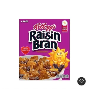 Kellogg's Raisin Bran Breakfast Cereal, Crunchy - 2 pk./12.5 oz. Exp:09/2025 - Picture 1 of 4