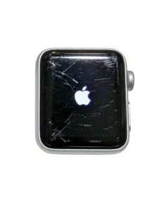 13J3. Apple Watch Series 3 Nike+ Edition Silver 38mm GPS Model:A1858 Used - Picture 1 of 9