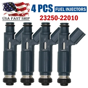 4 piezas Inyector de combustible 23250-22010 23250-00010 para Corolla Prizm 1998-1999 1,8 L GAS - Imagen 1 de 14
