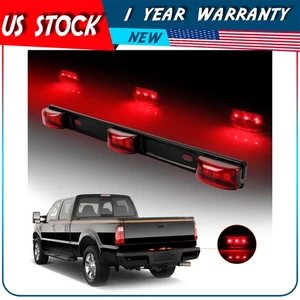 1pc Tail Lights Truck Trailer  Rear Clearance ID Marker Light Bar Red LED New - Picture 1 of 9
