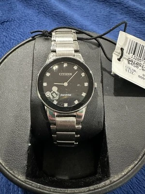 Min In Box Citizen Mickey Mouse Edição Limitada Eco-Drive Relógio Feminino, 7 polegadas de comprimento - Imagem 1 de 4