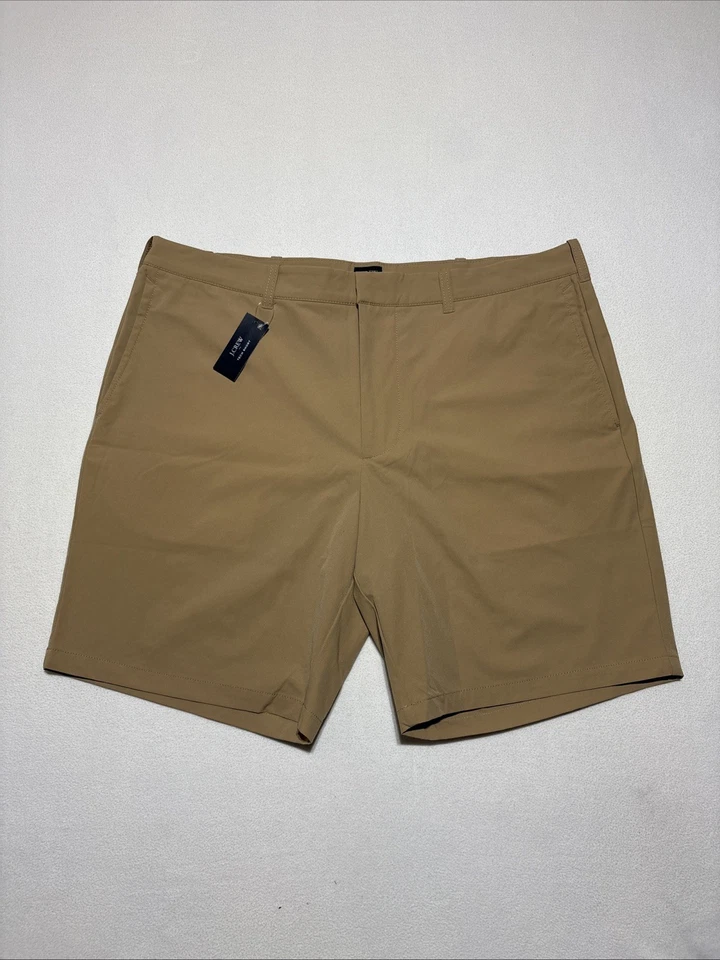 J.Crew Factory 9 Inch Tech Short Golf Performance Boat Vacation AL096 Dust 34