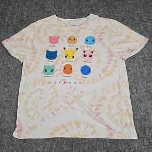 Pokemon Tie Dye Size XL (14) Short Sleeve Graphic T-shirt Pullover  - Picture 1 of 8