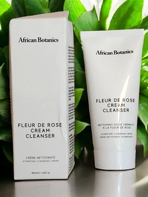 Очищающий крем African Botanics Fleur De Rose 3,4 жидк. oz новый запечатанный коробка износ  - Изображение 1 из 4
