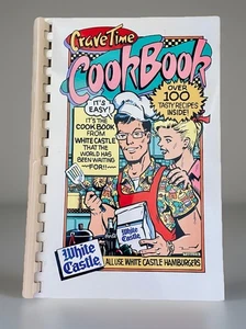 White Castle Crave Time Cookbook Over 100 Recipes Vintage 1996 Collectible - Foto 1 di 7