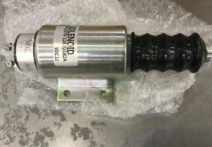 New Shutoff Stop Solenoid Valve 12V Fit for Woodward Engine 2370-12E2U1B2A - Picture 1 of 1