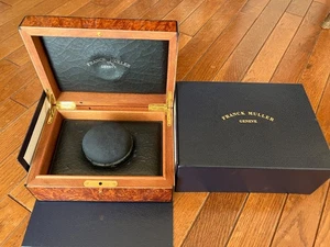 FRANCK MULLER GENEVE Empty Wooden WATCH BOX #X68 - Picture 1 of 12