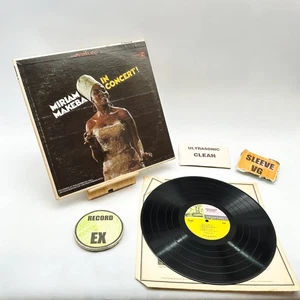 Miriam Makeba- In Concert EX/VG Ultrasonic Clean 1967 - Picture 1 of 4