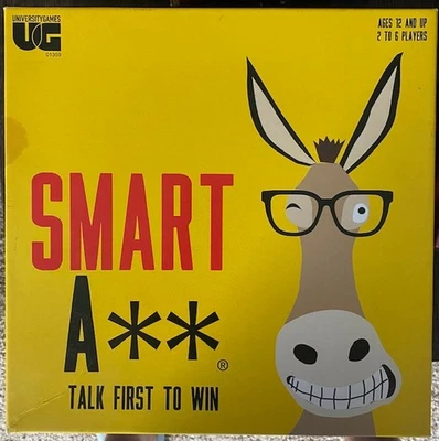 Smart A** Board Game - University Games - Up To 6 Players - Age 12+ Family Game - Image 1 of 3
