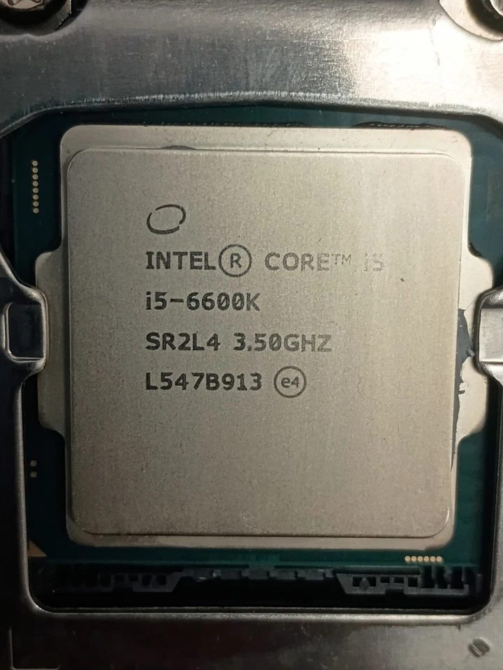 Processore Cpu Intel I5-6600K 3.5GHz LGA1151 91W 4 Core 6MB (Sped.Veloce) - Immagine 1 di 1