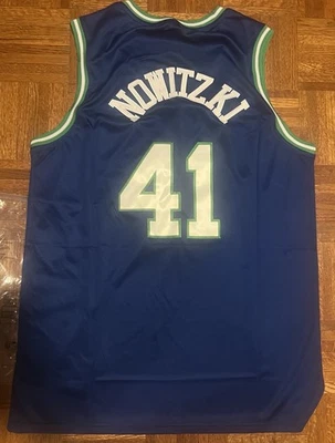 Dirk Nowitzki Dallas Mavericks Jersey. Size- XL. Blue. New w/o Tags. - Image 1 of 2