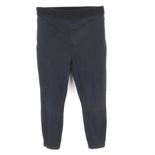 Buffalo David Bitton Skinny Jeans Womens L Black High Rise Elastic Waist Stretch