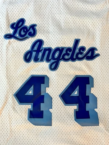 Los Angeles Lakers JERRY WEST adidas Hardwood Classics 1961-62 Men L White 🏀 Cover