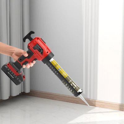 Pistola de calafateo eléctrica 20V inalámbrica Max pistola de calafateo con batería velocidad ajustable Foto 1 de 4