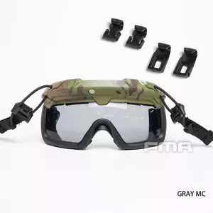 FMA Safety Goggles For Tactical Helmet Protective Glasses Anti Fog Dust Hunting - Picture 1 of 25