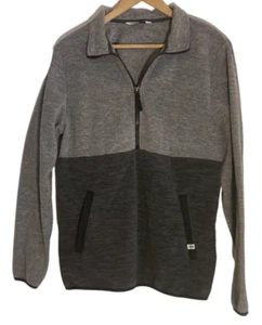DSG pullover S outdoors hiking fall pockets quarter zip at neck cozycore - Picture 1 of 9
