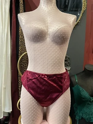 Avenue Body Plus Sized Vintage Second Skin Satin Liquid Panties White Size 18/20 - Image 1 of 3