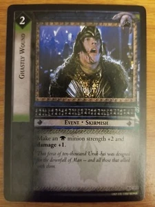 El Señor de los Anillos JCC Traición y Engaño 18C117 Herida Espantosa CCG LOTR - Imagen 1 de 1