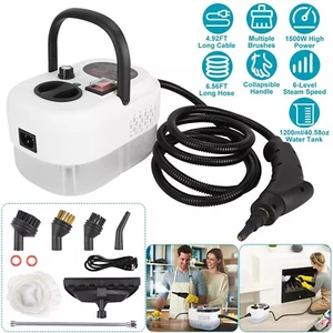 2500W Powerful Handheld Steam Cleaner for Home Car Cleaning Multipurpose Steamer - Picture 1 of 10