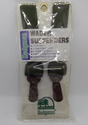 Wader Suspenders Hodgman Y Style No.3454 32" Adjustable Length NOS - Image 1 of 3