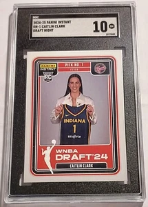 Caitlin Clark 2024 Panini Instant #DN-1 WNBA Draft Night RC SGC 10 ~PSA /45316! - Picture 1 of 4