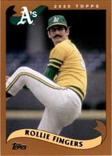 2020  Topps Archives #219 Rollie Fingers    Oakland Athletics