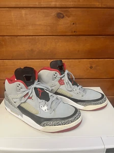 Nike Air Jordan Spizike, 315371-003, Wolf Grey/Gym Red, Mens Sz 13 - Picture 1 of 10