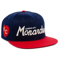KANSAS CITY MONARCHS NEGRO BASEBALL LEAGUE RINGS & CRWNS SNAPBACK HAT/CAP NWT