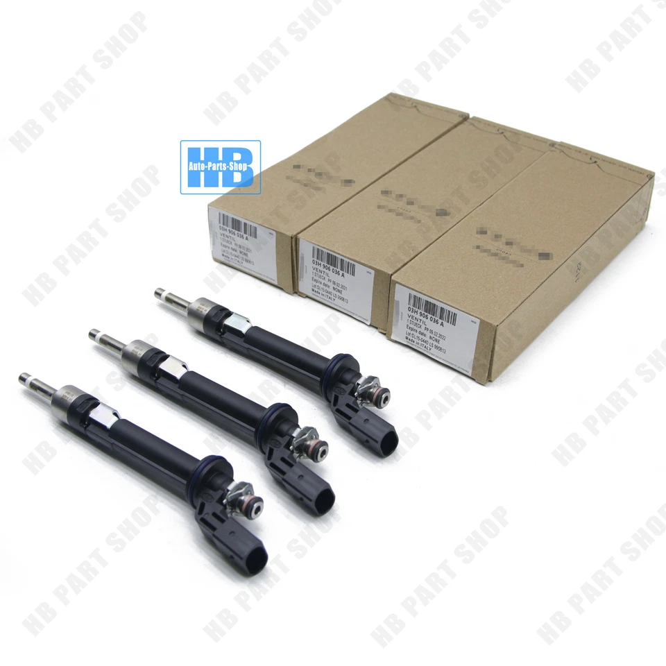 Inyectores de combustible superiores 03H906036A para Audi Q7 Volkswagen CC Passat Touareg 3.6 V6 Foto 1 de 4