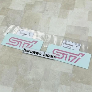 Genuine Subaru 2004 Impreza WRX STi GDB Fog Light Cover Decals Stickers Set of 2 - Foto 1 di 10