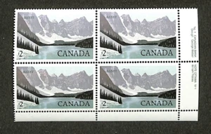 Canada - Scott 936 - LR Plate Corner Block - 1985 - Picture 1 of 1