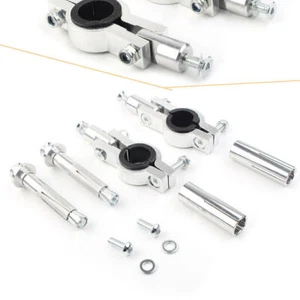 Soporte protector de mano manillar moto ajuste 22mm/28mm kit accesorios montaje - Imagen 1 de 9