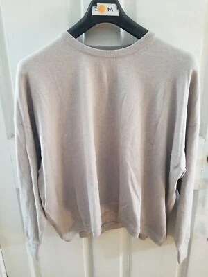 New Vince Silk bland Crew neck sweater, Light Gray, S, New no tag. - Изображение 1 из 4