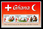 Ghana 1994 - Red Cross - Souvenir Stamp Sheet - Scott #1744 - MNH