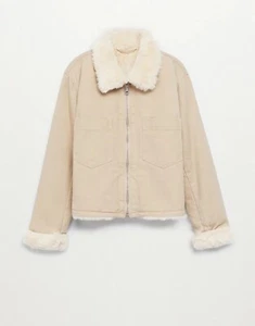 Giacca fodera in pelliccia sintetica Mango nuova con etichette UK taglia 13-14 anni prezzo disponibile: £35,99 - Foto 1 di 6