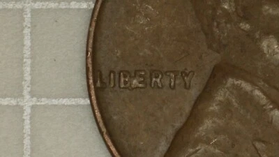 1951 d BIE cent  Die Chip Error Lincoln WHEAT Cent - Image 1 of 3
