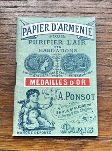 Carnet de papier d'Arménie vers 1900 - Medaille D’or - Picture 1 of 3