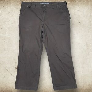 Men's Duluth Trading Co Flex Fire Hose Brown Cargo Pants Size 46x30 Workwear