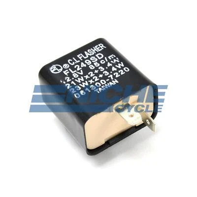 Suzuki Kawasaki Flasher Relay Turn Signal 12v/23w 38610-31310, 27002-1053 - Image 1 of 2